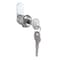 Prime-Line Prime-Line Chrome Silver Stainless Steel Cabinet/Drawer Lock CCEP 9941KA - alternate 1